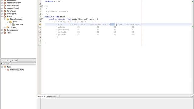 Java - 24 - Modificatori di accesso: PUBLIC - PROTECTED - DEFAULT - PRIVATE смотреть онлайн