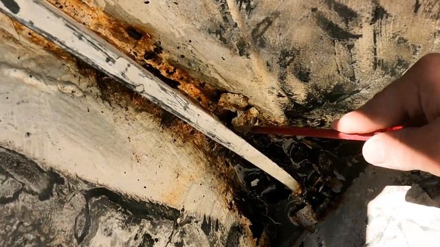 Sailing QC # 19 | Completing the Bow of the boat Blasting & Painting | Steel Sailboat Restoration смотреть онлайн