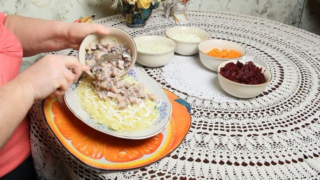 Селедка под шубой обалденный рецепт смотреть онлайн