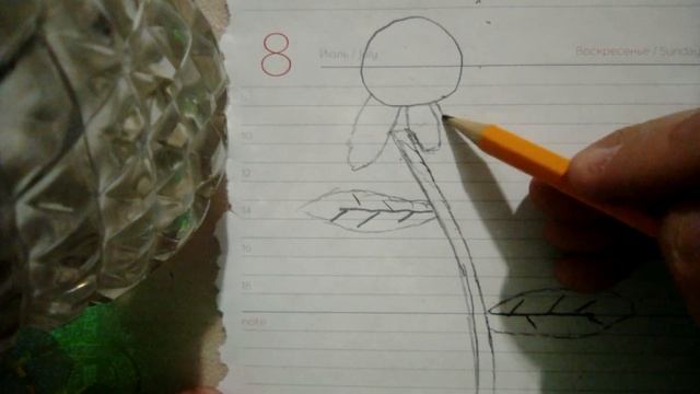 Как легко и просто нарисовать цветок смотреть онлайн