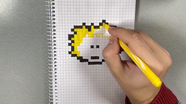 Рисуем Твика из Южного парка. Рисунки по клеточкам смотреть онлайн