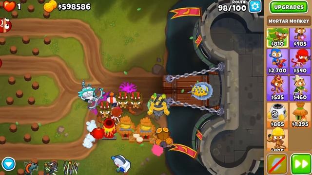 A Beginner's Guide to Late Game Support Towers in CHIMPS Mode--Round 98 смотреть онлайн