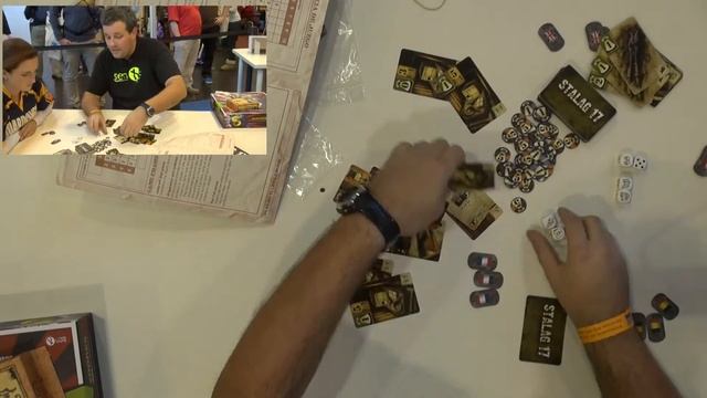 Stalag 17 - BoardGameGeek Booth - Essen Spiel 2011 смотреть онлайн