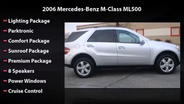 2006 Mercedes-Benz M-Class ML500 смотреть онлайн