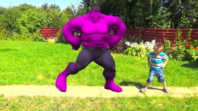 Learn Colors With Five HULK DANCING LEARN COLORS for KID смотреть онлайн
