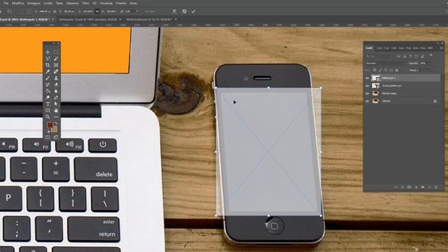 Come fare un MOCKUP con Photoshop смотреть онлайн