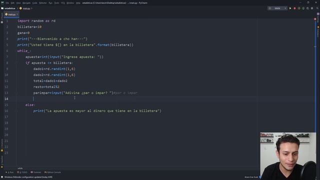 9.5 Ejercicio Juego Cho Han | Bucle while | Contador y Acumulador | Programar desde cero en Python смотреть онлайн