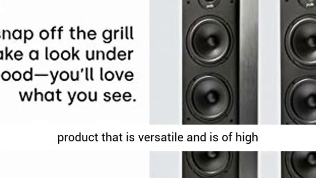 Polk Audio T50 150 Watt Home Theater Floor Standing Tower Speaker Review смотреть онлайн