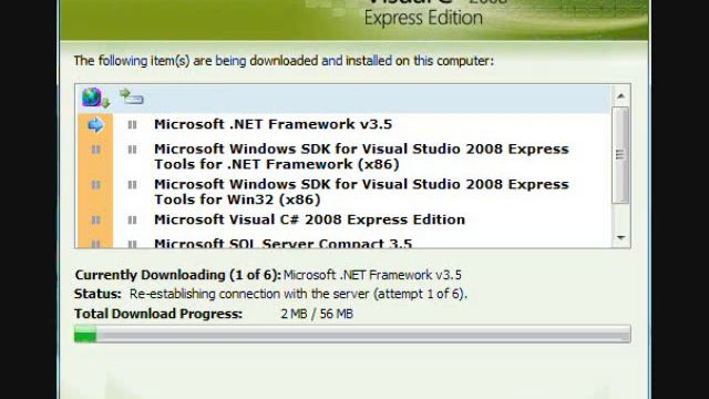 Help Installing Visual C Sharp 2008 Express Edition смотреть онлайн