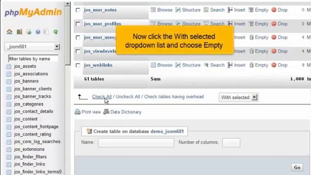 How to restore a Joomla 2.5 backup made with phpMyAdmin смотреть онлайн