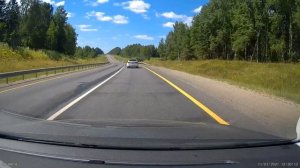 С КОММЕНТАРИЯМИ. Трасса Кострома - Ярославль. Безумный Макс из Питера. Ford не догнал BMW/ASMR