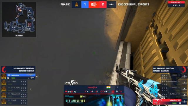 Dell Gaming TEC Pro League CSGO | Season 3 Qualifiers | Day 1 смотреть онлайн