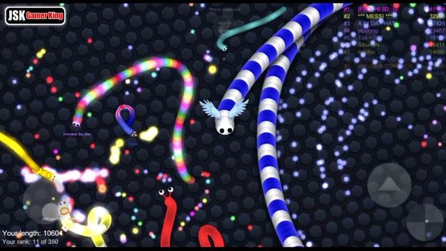Today I killed a lot of snakes | Slither.io | #gaming #games #slithersnake смотреть онлайн