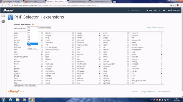 Comment activer les modules php mis en place par défaut смотреть онлайн
