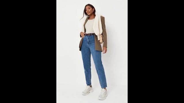 MOM Jeans 2022 Trends|Mom Jeans outfit ideas|How to Style-MI Fashion смотреть онлайн