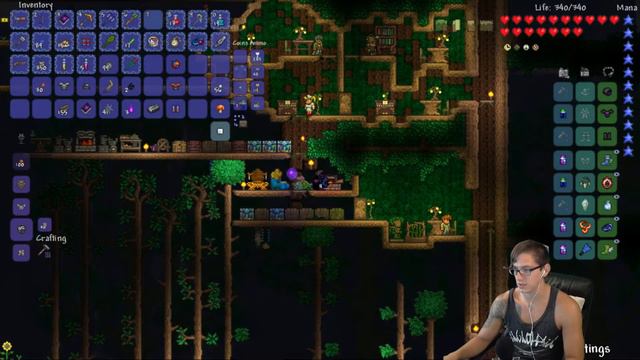Terraria Tremor Mod Expert Blind Part 14!: NIGHTINGALE ARMOR! смотреть онлайн