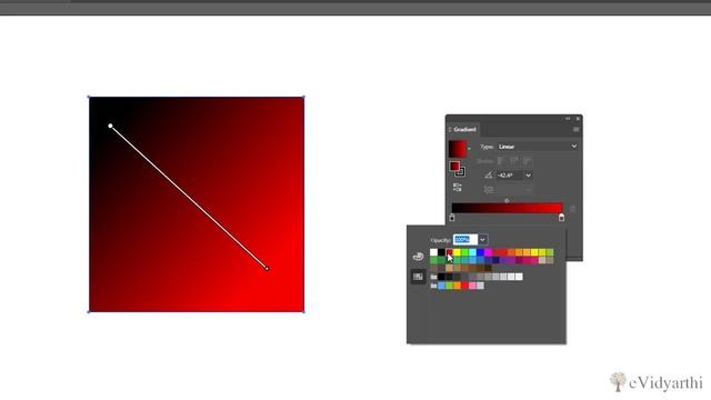 How to use the gradient tool in Adobe Illustrator - Tutorials in Hindi Chapter 7 Video 3 смотреть онлайн