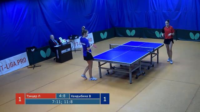 Настольный теннис. Лига Про. Турнир 14 ноября 2018г. Жен. Рейтинг 1300-1600 смотреть онлайн