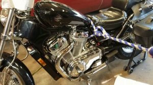 Suzuki Intruder VS 800 Clutch Fluid Replace Part 2