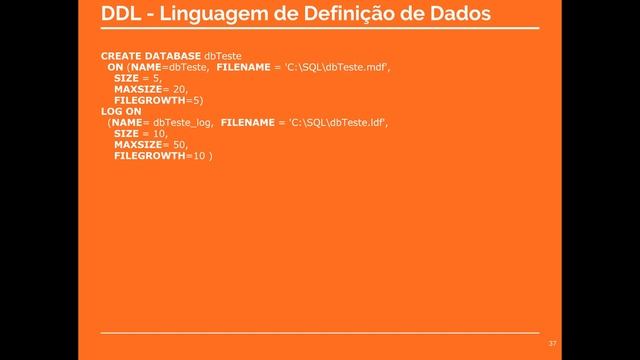 03 - MS SQL Server Express - Comandos DDL (Parte 1) смотреть онлайн
