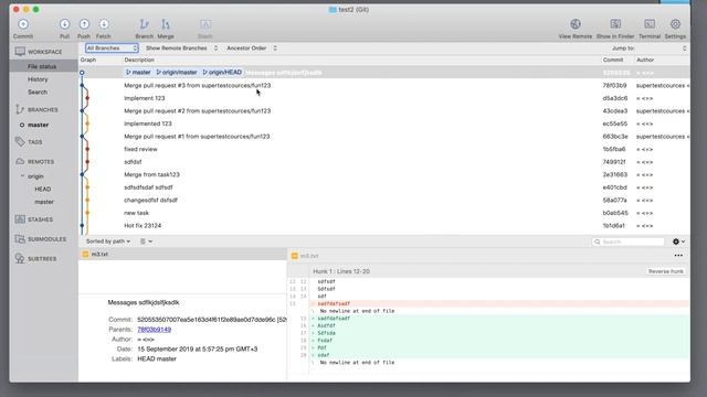 Git - SourceTree на практике смотреть онлайн