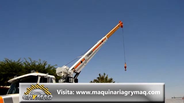Grua Titan 8 Tons Camion Volvo 1989 Maquinaria Grymaq смотреть онлайн