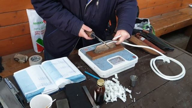Евгений Литвин К390 рез каната, тест ножа. смотреть онлайн