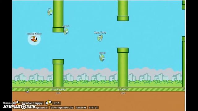 TMG: Flappy birds multiplayer (PC) смотреть онлайн