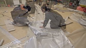 Изготовление каркаса и тента на легковой прицеп