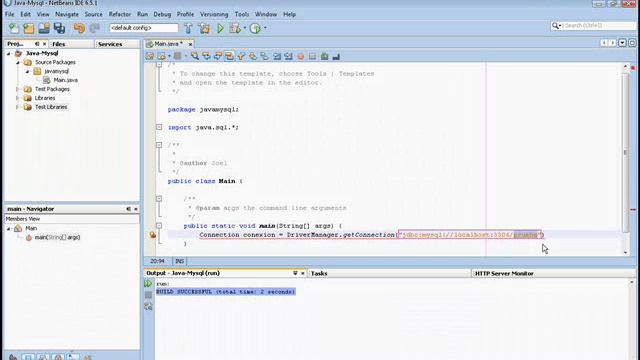 Conexion Java Mysql Oracle Parte 1 смотреть онлайн