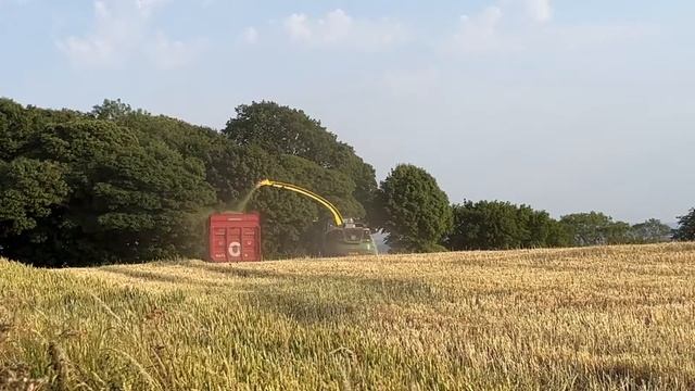 John Deere 9600 Forage harvester & Fendt Tractors@tedsshed2185 смотреть онлайн