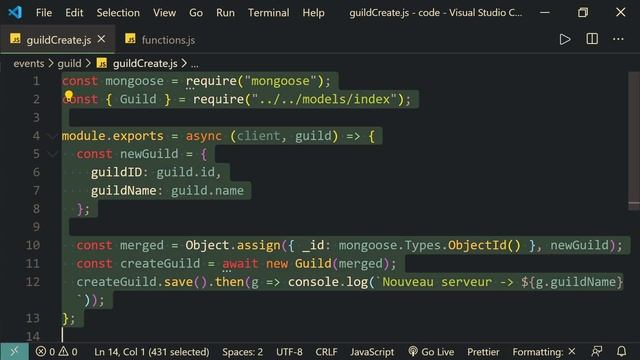 [28/??] Comment créer un cluster sur mongoDB atlas (discordjs | Développement Discord débutants 202 смотреть онлайн