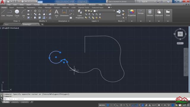 طريقة حذف ضلع من أضلاع Polyline دون عمل تفجير له على برنامج AutoCAD смотреть онлайн