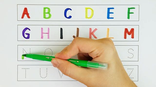 Learn the Letters of the English Alphabet from A to Z смотреть онлайн