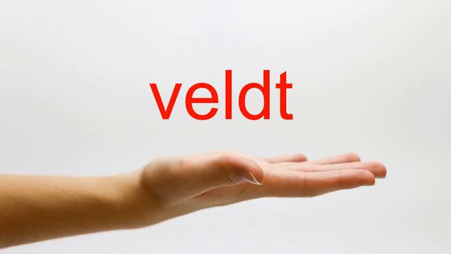 How to Pronounce veldt - American English смотреть онлайн