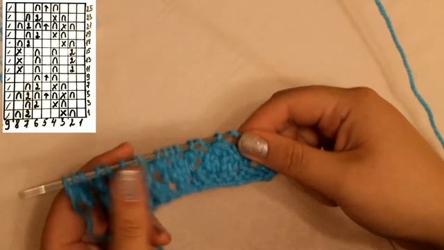 Школа вязания. Ажурный узор смотреть онлайн