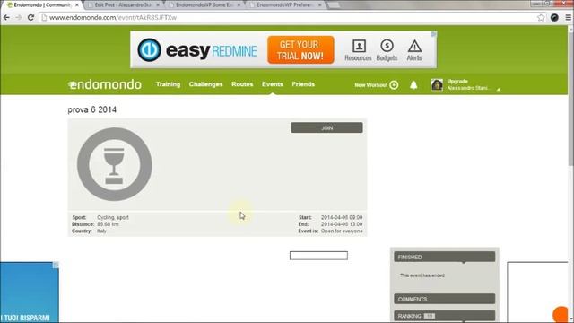 Embed Endomondo workouts on Wordpress Blog смотреть онлайн