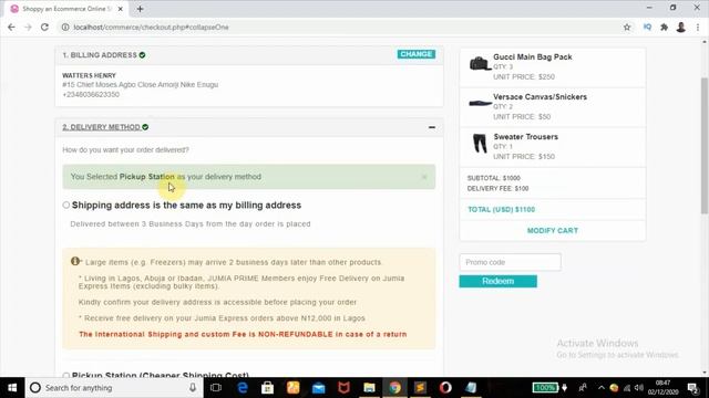 Pro Ecommerce website shopping cart project Demo смотреть онлайн