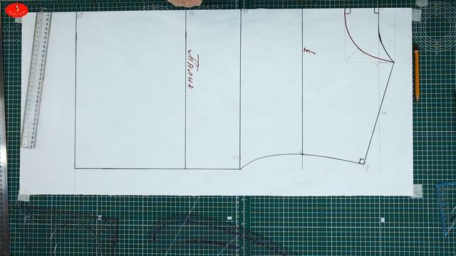 Шьем худи оверсайз. Построение расчетным методом.