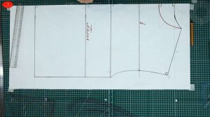 Шьем худи оверсайз. Построение расчетным методом.