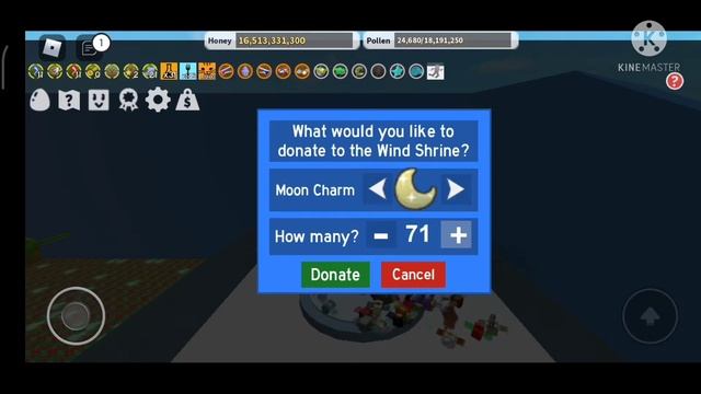 Что дают за донат мун чармов в храм ветра Bee Swarm Simulator Roblox смотреть онлайн
