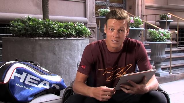 HEAD Tour TV: Player to Player Interview with Tomas Berdych смотреть онлайн