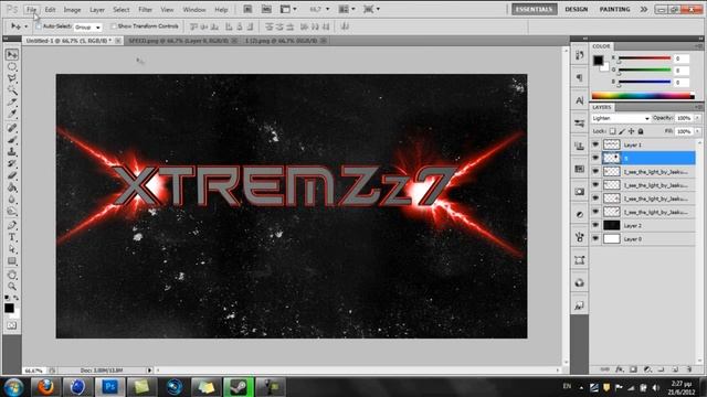 Cinema 4D / Photoshop cs5| Speedart Ep.3| xtRemZz7™ смотреть онлайн