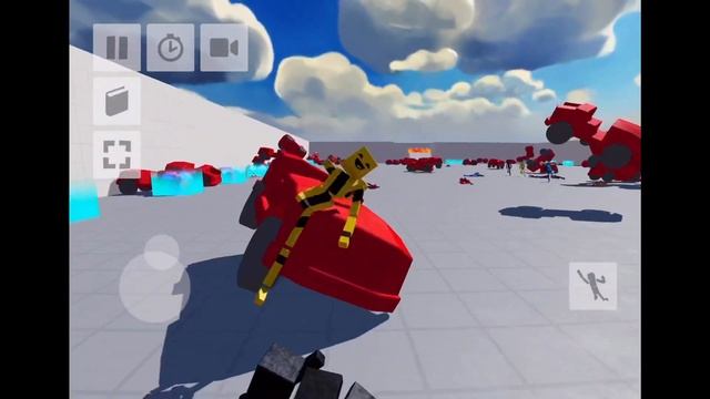 Fun With Ragdolls: The Game (2.0) Road cross смотреть онлайн