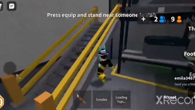 Играю в ММ2 на телефоне |ROBLOX смотреть онлайн