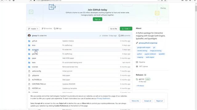 Instructions to start a geemap docker container смотреть онлайн