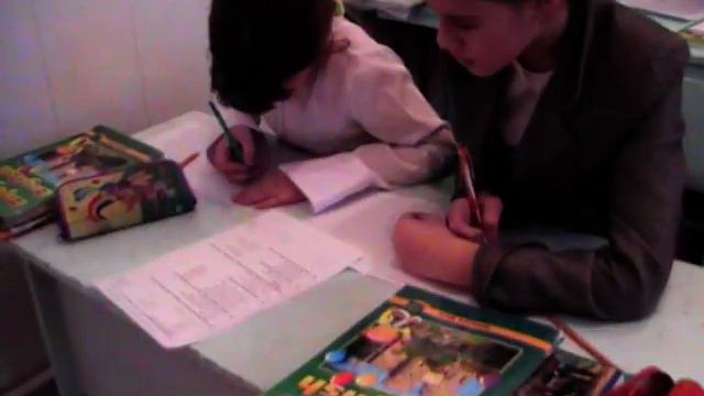 Пишем тест по английскому языку в 4 классе. 19 декабря 2007 г смотреть онлайн