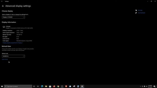 How To Change Screen Resolution & Refresh Rate | Windows 10 Display Settings | Quick & Easy Guide смотреть онлайн