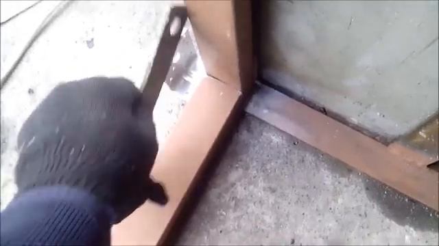 Бюджетные распашные ворота для гаража своими руками смотреть онлайн