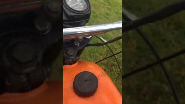 Утопил мотоцикл минск 125сс